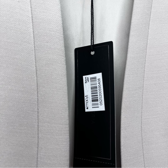 BCBGMaxAzaria NWT DerekCutaway Blazer in Light Stone Size X-Small - Picture 10 of 13